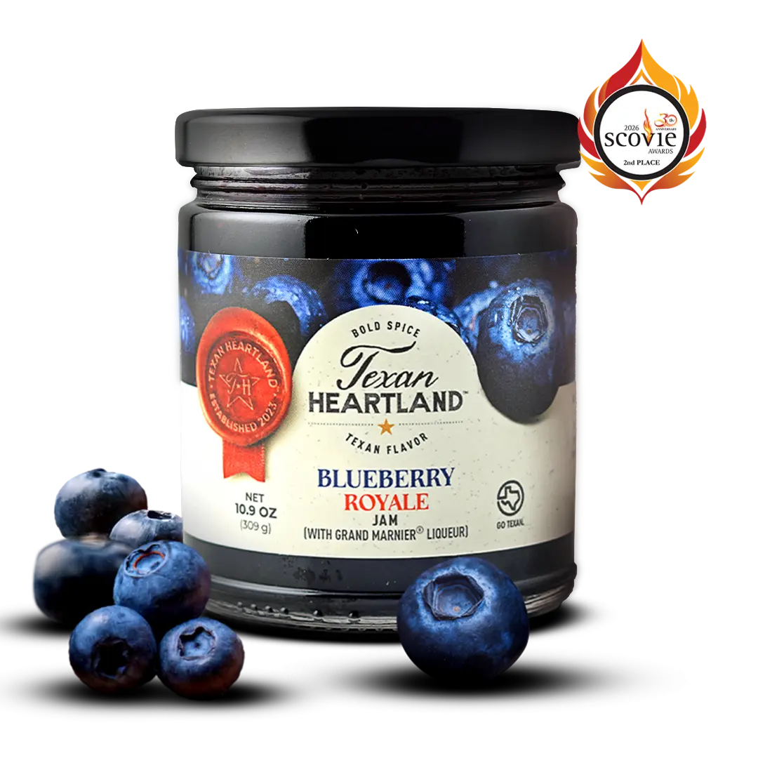 Blueberry Royale Jam Texan Heartland