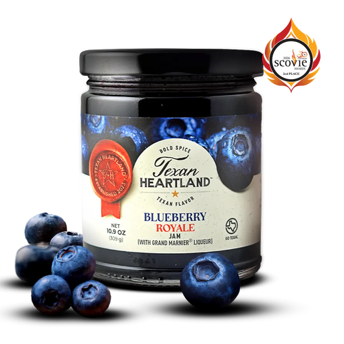 Blueberry Royale Jam Texan Heartland