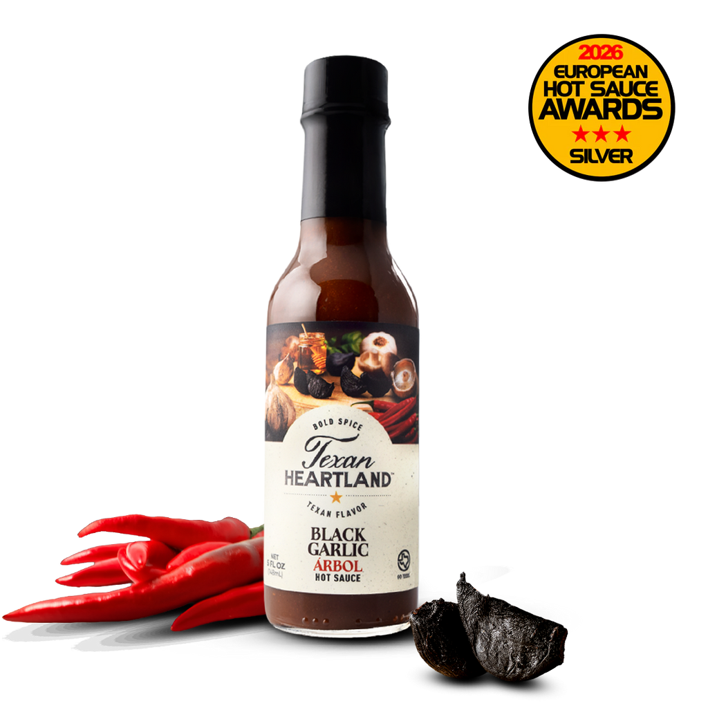 Black Garlic Arbol Hot Sauce Texan Heartland