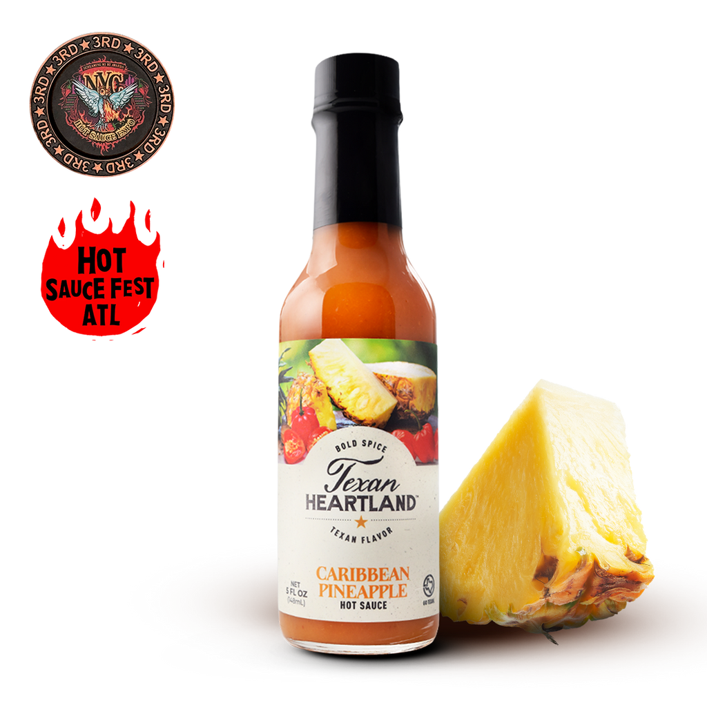 Caribbean Pineapple Hot Sauce Texan Heartland