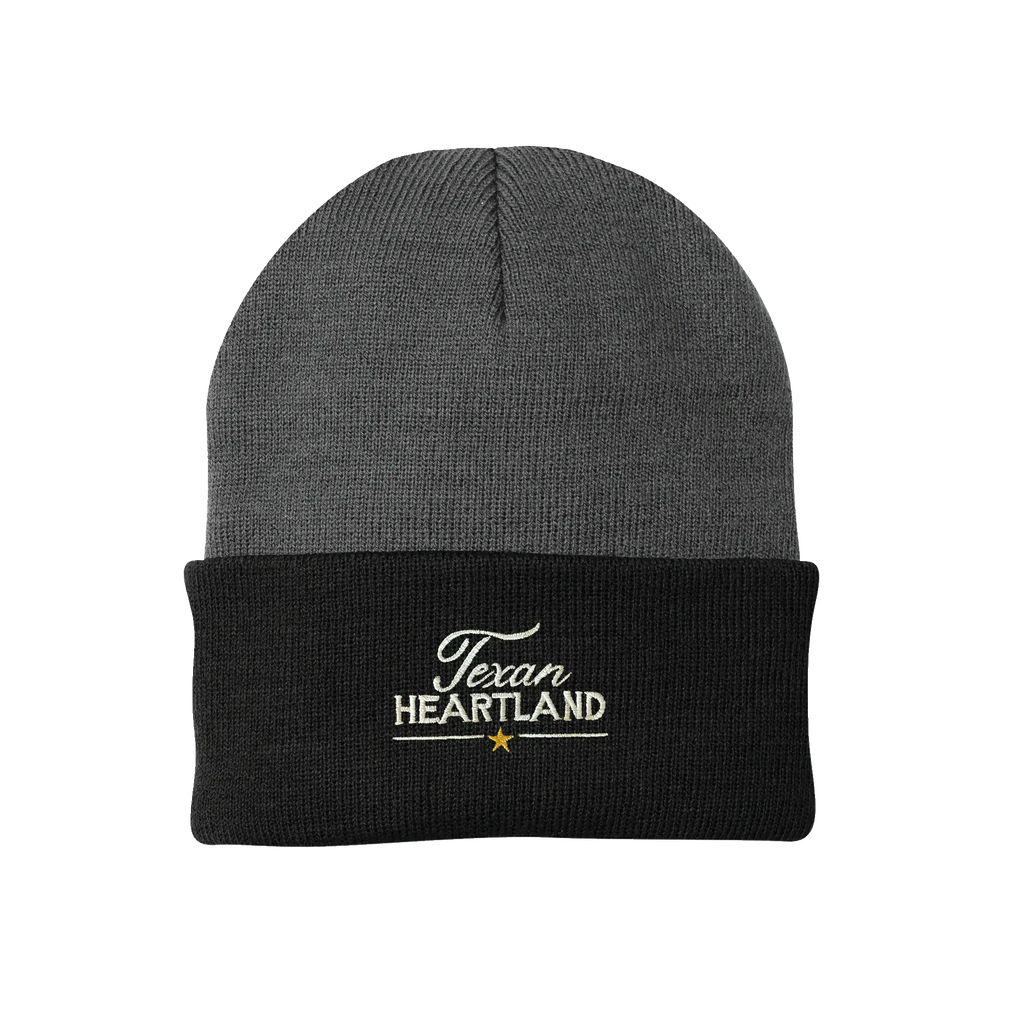 Embroidered Knit Hat Texan Heartland