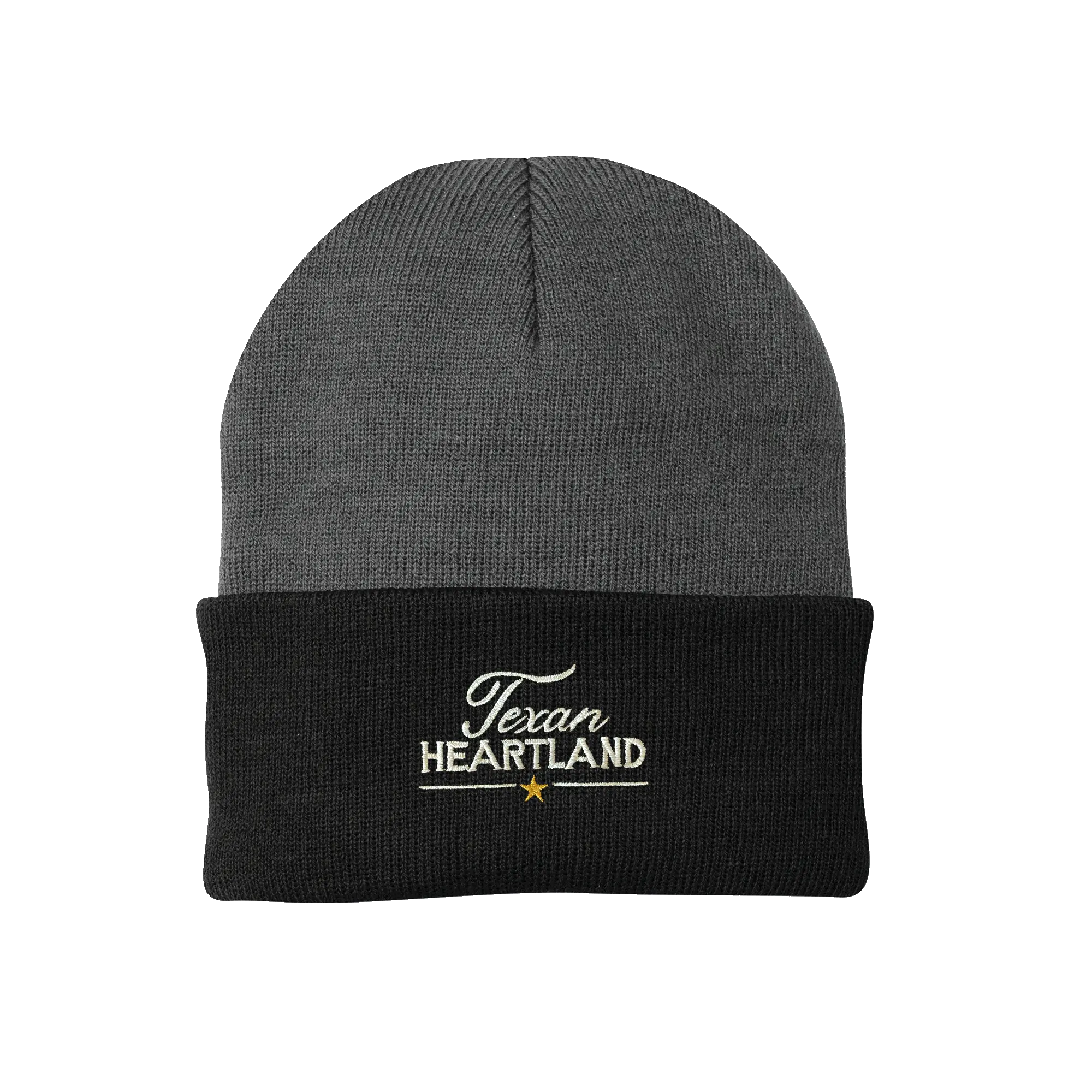 Embroidered Knit Hat Texan Heartland