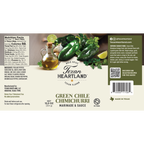 Green Chile Chimichurri Marinade and Sauce Label