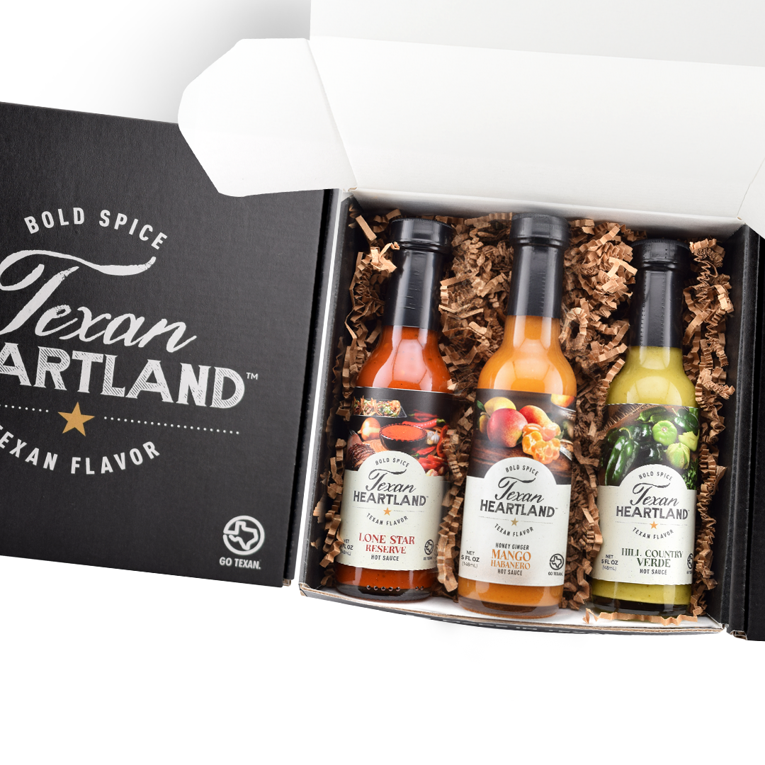 Texan Heartlandi Kolmikkuum Kastmepakett