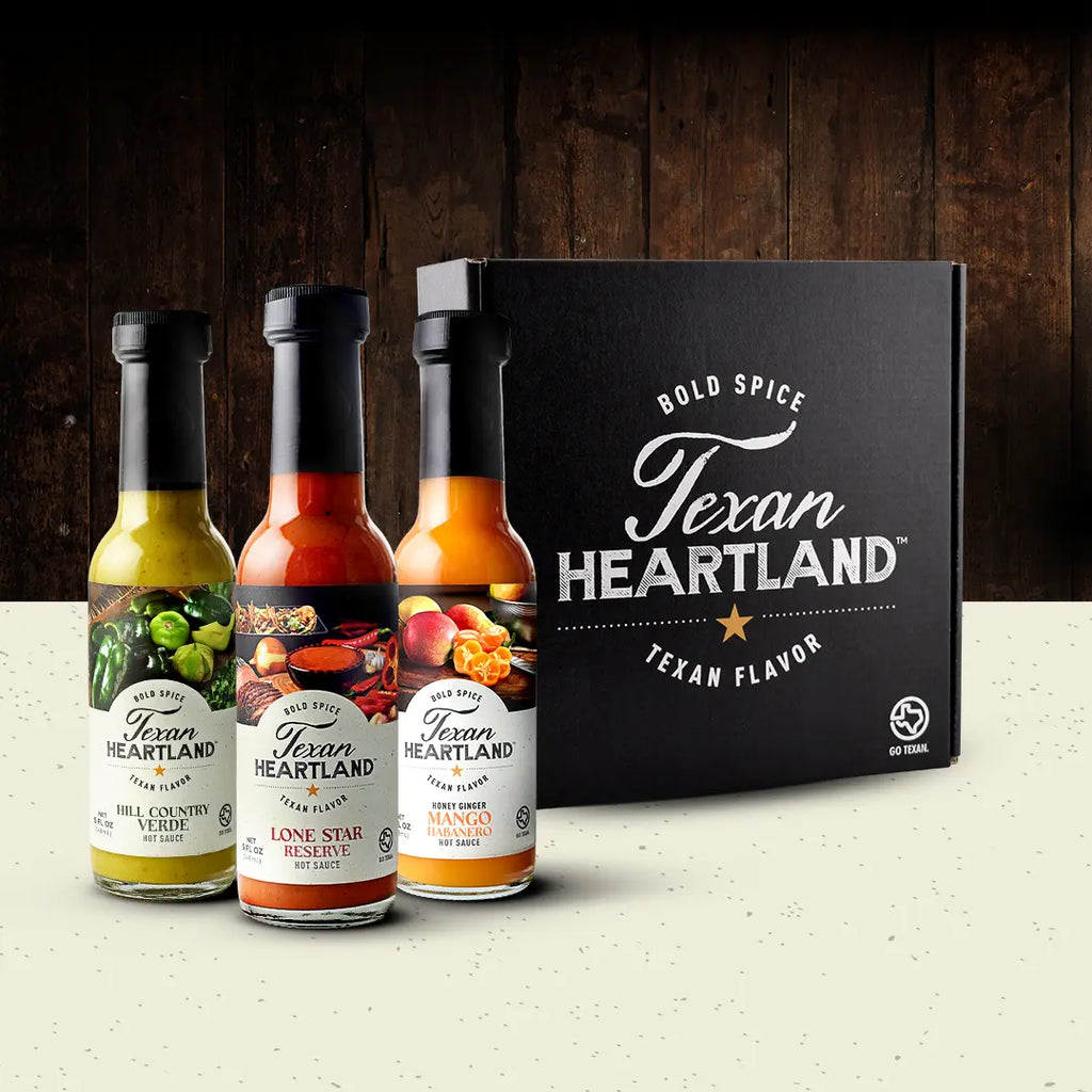 Texan Trio Hot Sauce Gift Set Texan Heartland
