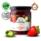 Vanilla Strawberry Jalapeno Jam Texan Heartland